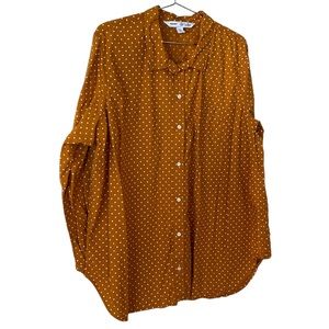 OLD NAVY polka dot shirt XXL